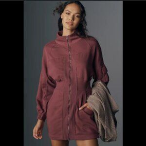 Brand New Daily Practice by Anthropologie Long-Sleeve Pop Trick Mini Dress